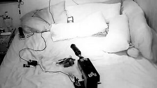 Mom fucks both holes with a 10in sex toy (second watch)