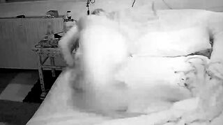 Mom fucks both holes with a 10in sex toy (second watch)