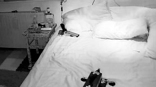 Mom fucks both holes with a 10in sex toy (second watch)