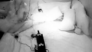 Mom fucks both holes with a 10in sex toy (second watch)