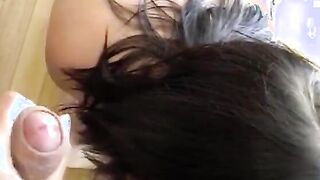 This crazy hot expirienced lady can lick penis and cunny at once