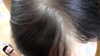 This crazy hot expirienced lady can lick penis and cunny at once