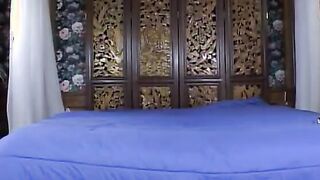 Penis craving beautiful well shaped bimbo takes over young stud