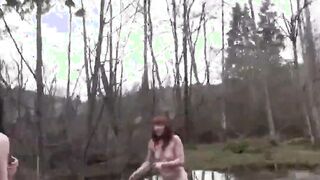 Juliette March intensely trains the dyke Isla Gold