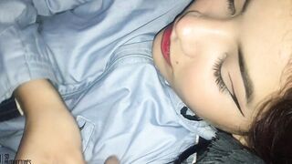 My stepbrother fucks my cunt while we view a clip FULL STORY
