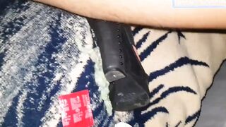 Huge booty Chapina with the three best things Beach, chelas and kinky sex