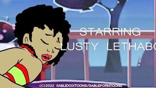 Ebony Zulu African Creaming on her New Vibrator