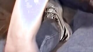 Bi Sexual male fuck by skank with strap on