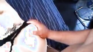 Bimbo riding penis and gets banged after blowing off dick