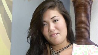 big tit 18 yo London Keys Titty mouth fucks dick
