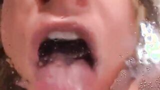 Blonde dyke friends nailed penis inside 3some sex