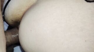 milf into babe underwear put her holes under a long penis