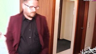 German Brother inside Law seduce to Sitting On Face by German Ginger Teenie