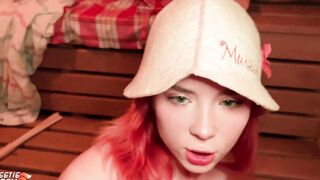 StepSister Lustfully Blows My Cock And Rough Fucks Inside The Bathhouse