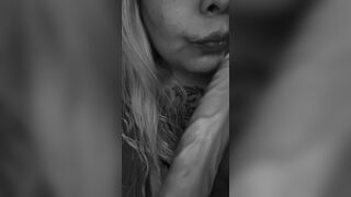 Big white penis blowing