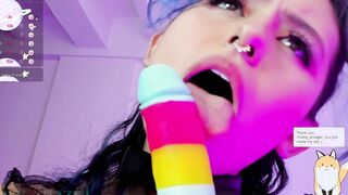 Part one: Lusty cam camgirl likes masturbating tokens thinking about your big penis in her soak twat.