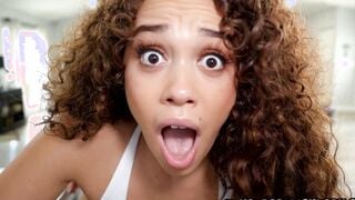 He finally finds the crazy hot ass on his african step sister