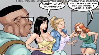 Detention season #3 Ep.#8 - School Girl Caught Professor getting gangbanged ON Campus Multiple Cumshot