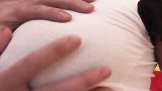 Bae dark hair teenagers Anastasia Swallows After Anal Gape Sex