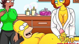 Betrayal at the grind parlor - The Simptoons
