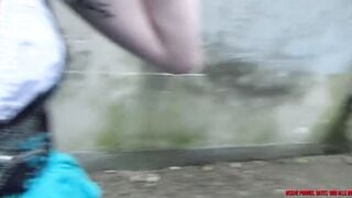 Pornocasting auf dem Oktoberfest mit Franzi - Outdoors blasen mit Spermawalk - Aische Pervers