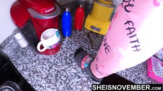 Stepdad Energetic point of view Missionary Penetration Of Fertile Shy Step-Daughter Sheisnovember, With Enormous African Udders