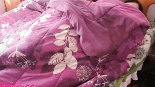 Stepmom shares bed with Hot stepson.. surprise for her