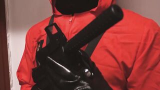 NEW SCENE SQUID GAME COSPLAY 4K With the Hot dark haired Venus Afrodita fucking rough with the boss man anal sex, deeply and more hard sex by PORNBCN 4K