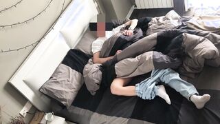 The maid blown a cock and straddled her boss