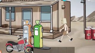 Fuckerman - Gas Station Sex Scenes 2D Hentai Gameplay
