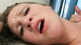 Cutie blonde Bombshell getting vagina and butt pounded