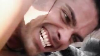 Blonde gets on top of bf and fucks her cunt with his dick