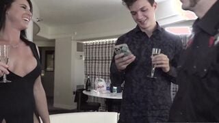 Hotwife party turns in an SEX PARTY (PART # one)