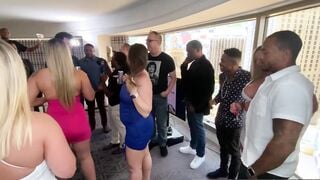 Hotwife party turns in an SEX PARTY (PART # one)