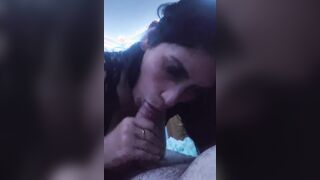 Quick oral sex at party with friends. @naturalbodyok