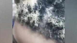 African tries not to got caught on the elevator blowing cock all the way to 13th floor