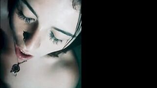 AMAZINGLY HOT BLONDE WITH A LONG BOOTY GETS THE CUM ON HER FACE AND OFFER ME A