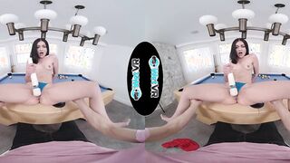 WETVR Pool Table Tease Fucked VR Porn With April Valentino