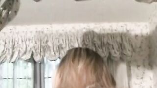 Erotic blonde wants to insert her finger fucked inside her babes cunt inside the room