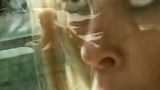 Long cock gets a blond sex fiend with round butt to riding