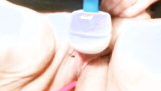 Lilfrillysocks is double penetrated with Lush3 by Lovense and Kitty Tail Buttplug