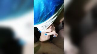 awesome oral sex and cummed on my titties