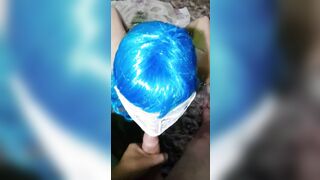 awesome oral sex and cummed on my titties