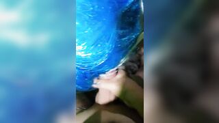 awesome oral sex and cummed on my titties