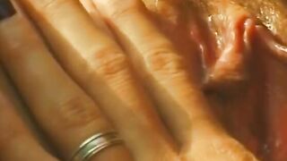 Lesbo 18 year old having fun with sex toys and pussies outside