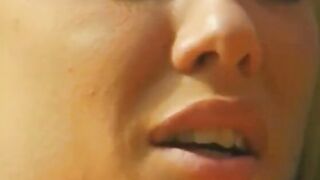 Lesbo 18 year old having fun with sex toys and pussies outside