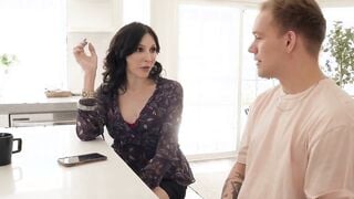 Step Milf giving training to her step son how to brutal screwed by cock