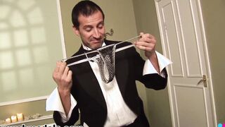 Southern Butler Fucks His Ebony Girlfriend