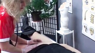 Beauty nurse has bdsm sex for penis eager to enjoy