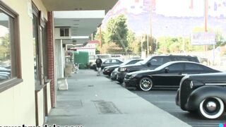 Mellanie Monroe Uses Her Huge Boobies To Got Guys